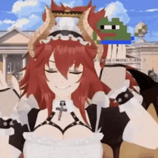 🐲 466486d5 Anime, Demon, Maid, Virtuele Streamer telegram sticker