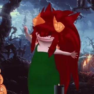 🦎 9d6e3717 Halloween, monster, schattig, Halloween achtergrond telegram sticker