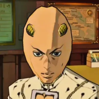 🙂 22302553 Vinegar Doppio JoJo's Bizarre Adventure Vinegar Doppio, JoJo's Bizarre Adventure, Anime, Charakter whatsapp sticker