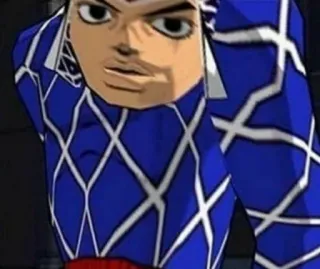 🙂 7d4e6230 Guido Mista JoJo's Bizarre Adventure Anime, Jojo, Manga, Jojos bizarre Abenteuer, Guido Mista, Charakter whatsapp sticker