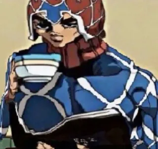 ☕️ b3339d6b Guido Mista JoJo's Bizarre Adventure Anime, Jojo, Mista, Guido Mista, Tee, Jojos bizarre Abenteuer whatsapp sticker