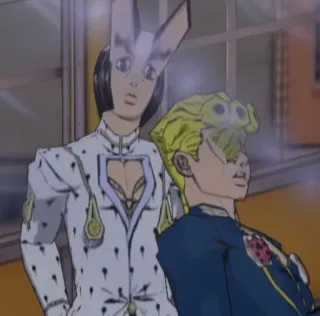 😳 e769949d Giorno Giovanna JoJo's Bizarre Adventure Anime, Manga, JoJo's Bizarre Adventure, Giorno Giovanna, Charakter, Kunst whatsapp sticker