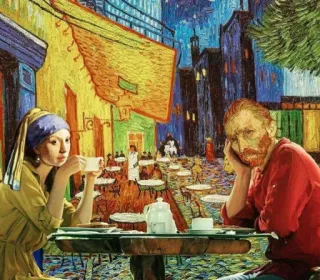 Van Gogh & Co. telegram stickers