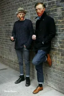 🚬 fe999829 Vincent van Gogh van gogh, arte, artista, retrato, museo telegram sticker