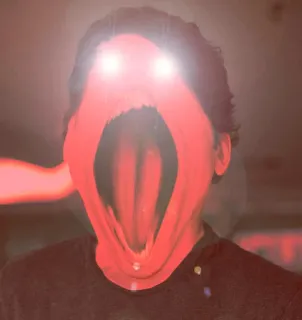 😡 f35bc6a1 grito, miedo, cara, terror, meme telegram sticker