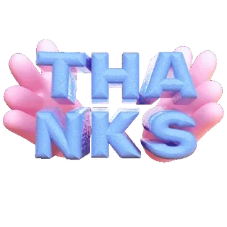 🙏 d5fbddab THANKS cảm ơn, biết ơn, bàn tay, tích cực, lòng biết ơn telegram sticker