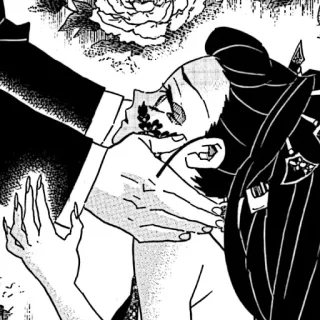 🪶 2cfbeb3b Anime, Manga, Kekerasan, Karakter, Iblis, Gelap, Monokrom telegram sticker