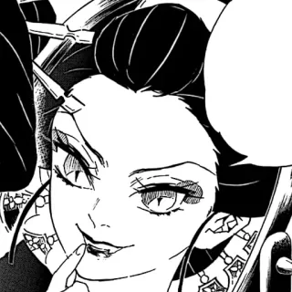 🪶 da2db939 Daki Demon Slayer Anime, Manga, Demon Slayer, Daki, Karakter, Wanita telegram sticker