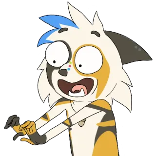 🤗 1f8726b3 漫画, 動物, キャラクター, 表情, 可愛い, 面白い telegram sticker