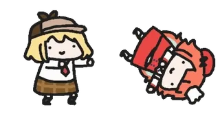 🐱 7bf0cc6a Amelia Watson vtuber, anime, lucu, Hololive, kartun, detektif, Amelia telegram sticker