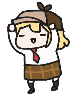🐱 8861d8c1 Amelia Watson amelia watson, vtuber, hololive, anime, imut, menari telegram sticker