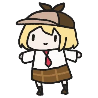 🐱 b0b37c95 Amelia Watson Anime, VTuber, Lucu, Kartun, Amelia Watson, Hololive telegram sticker