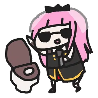 🎤 82f3d885 Mori Calliope anime, vtuber, hololive, cute, calliope, mori calliope telegram sticker