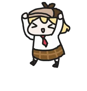 🎊 8d29c0f7 Amelia Watson anime, vtuber, amelia watson, cute, detective, hololive, cartoon telegram sticker
