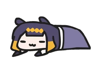 🐙 5c971456 Ninomae Ina'nis vtuber, anime, mignon, hololive, nina telegram sticker