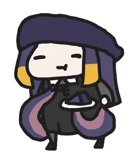 🍰 82665000 Ninomae Ina'nis Anime, Vtuber, Mignon, Fille, Ninomae Inanis telegram sticker