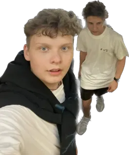 🧐 e7de22c9 사람, 셀카, 인물 사진, 십대, 우정, 캐주얼 telegram sticker