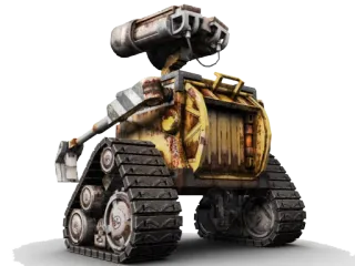 🚶 08f00827 WALL-E robot, dibujos animados, Disney, Pixar, WALL-E, animado telegram sticker