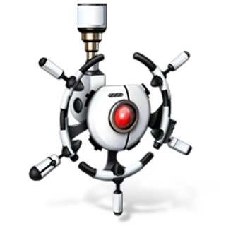 😈 3c891754 Portal Portal, Robot, Drone, Ciencia, Ficción telegram sticker