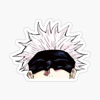🙃 6147911b Gojo Satoru Jujutsu Kaisen アニメ, 五条悟, 呪術廻戦, キャラクター telegram sticker