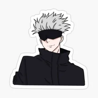 😉 d1c8b409 Gojo Satoru Jujutsu Kaisen アニメ, 漫画, 五条悟, 呪術廻戦 telegram sticker
