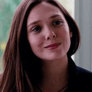 🍓 3ec08083 Elizabeth Olsen 女人, 女演员, 肖像, 微笑, 人, 名人 whatsapp sticker