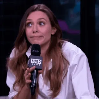 🥂 65e36a12 Elizabeth Olsen 名人, 女演员, 女性, BUILD Series, 伊丽莎白·奥尔森 whatsapp sticker