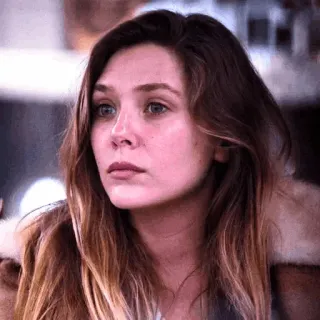 🥂 8f22ee19 伊丽莎白·奥尔森, 女演员, 女人, 肖像, 名人, 旺达·马克西莫夫 whatsapp sticker