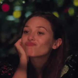 🥂 df304255 女人, 人, 肖像, 脸, 表情, 嘟嘴, 特写 whatsapp sticker