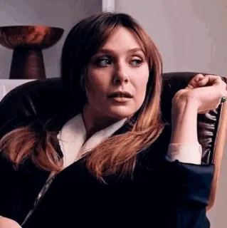 🍓 e03a4cd5 Elizabeth Olsen 名人, 女演员, 肖像, 女性, 伊丽莎白·奥尔森 whatsapp sticker