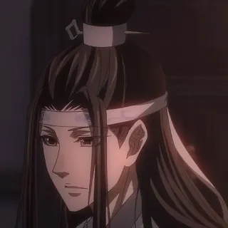 🏮 1263a9b7 Lan Wangji The Grandmaster of Demonic Cultivation Anime, Fantasi, Animasi Cina, Pria, Karakter telegram sticker