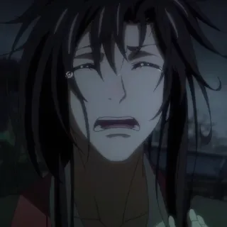 ⛩ bf830420 Anime, Sedih, Menangis, Karakter, Emosi telegram sticker