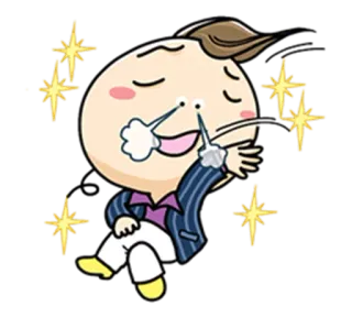 😟 3314244d Dessin animé, Personnage, Pleurs, Émoji, Autocollant, Drôle, Triste telegram sticker