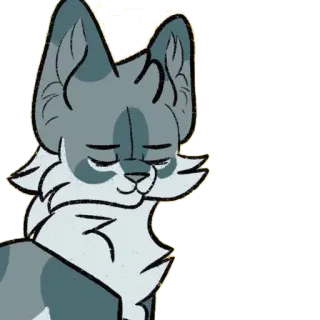 😌 0bde7730 猫, 动物, 卡通, 贴纸, 可爱, 家畜, 哺乳动物, 宠物 telegram sticker