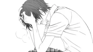 😩 38c33c8e Anime, Manga, Smutny, Zły, Zestresowany, Nastolatek telegram sticker