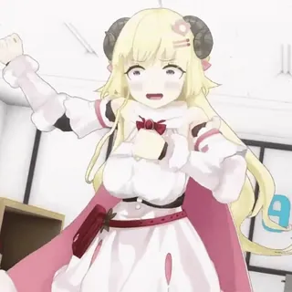 🦍 b91ca718 Tsunomaki Watame Hololive Anime, Vtuber, Domba, Lucu, Idola telegram sticker