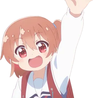 👋 488b1543 Anime, Mädchen, süß, Charakter telegram sticker