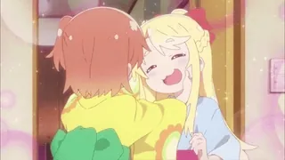 🥰 27052b6f Аниме, Милый, Дружба, Каваий, Эмоции, Друг, Объятие telegram sticker