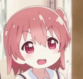 😰 f00e447c Аниме, Мультфильм, Милый, Персонаж, Девушка telegram sticker