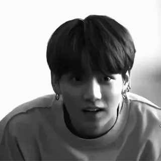 🎤 e4236e6c Jungkook K-pop, BTS, zanger, muziek, portret, Jungkook telegram sticker