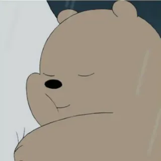 ✨ 6434a02f Ice Bear We Bare Bears アイスベア, ぼくらベアベアーズ, アニメ, クマ, かわいい, 面白い telegram sticker