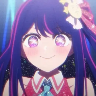 😊 00d487af Anime, Meisje, Glitter, Idool, Schattig telegram sticker