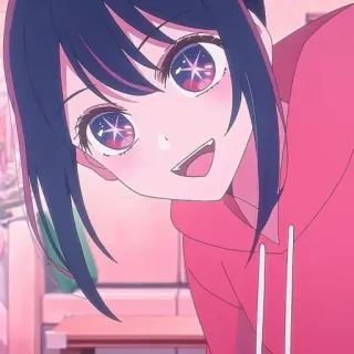 😃 0329aa72 Anime, Meisje, Glitterogen, Personage, Cartoon telegram sticker