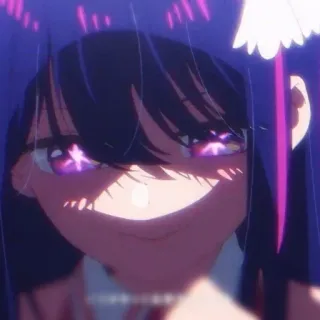 😔 5a56d432 Anime, Meisje, Portret, Schattig, Manga telegram sticker