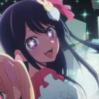 😃 ce6c9c90 Anime, Meisje, Personage, Schattig, Illustratie, Cartoon telegram sticker