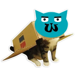 W-cats telegram stickers