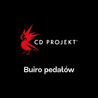🏢 acbd5171 Buiro pedałów CD Projekt, Polacco, Gaming, Azienda, Offensivo, Insulto telegram sticker