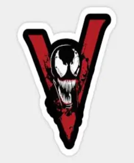 ™️ f17e12f4 Venom เวน่อม, มาร์เวล, ซูเปอร์ฮีโร่, ซิมไบโอต telegram sticker