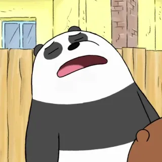 we bare bears 🍑 @peachpuffy telegram stickers