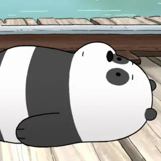 we bare bears 🍑 @peachpuffy whatsapp stickers